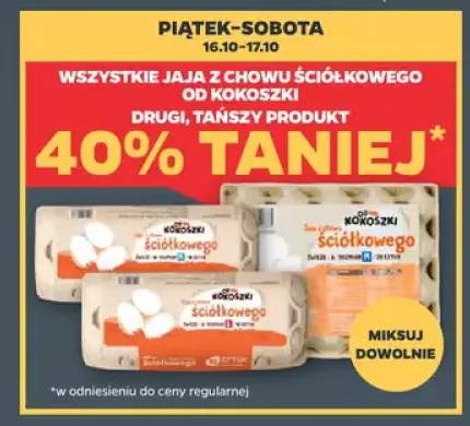 Jaja z chowu ściółkowego Od Kokoszki