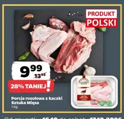 Porcja rosołowa z kaczki Sztuka Mięsa