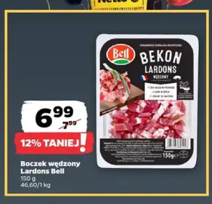 Boczek wędzony Lardons Bell