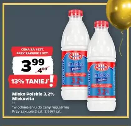 Mleko Polskie Mlekovita 3,2%
