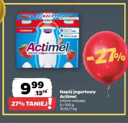 Napój jogurtowy Actimel 6-pak