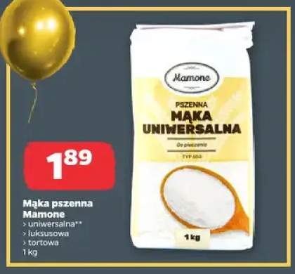 Mąka pszenna Mamone uniwersalna +2 warianty