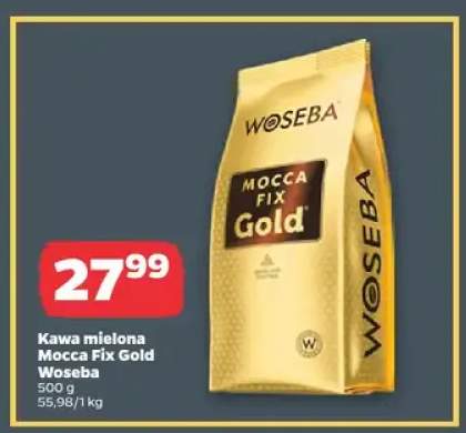 Kawa mielona Mocca Fix Gold Woseba