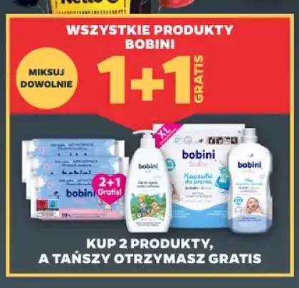 Chusteczki nawilżane Bobini Baby 3-pak +4 warianty