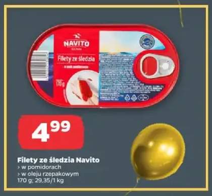 Filety ze śledzia w pomidorach Navito +1 wariant