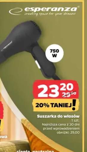 Suszarka do włosów Esperanza