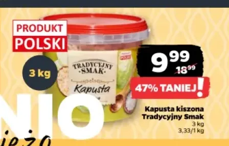 Kapusta kiszona Tradycyjny Smak