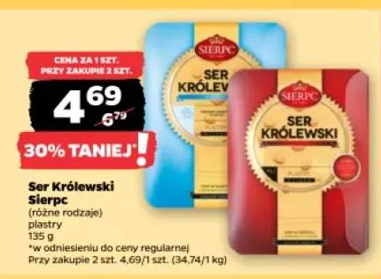 Ser Królewski w plastrach Sierpc