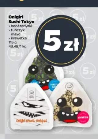 Onigiri Sushi Tokyo łosoś teriyaki +2 warianty