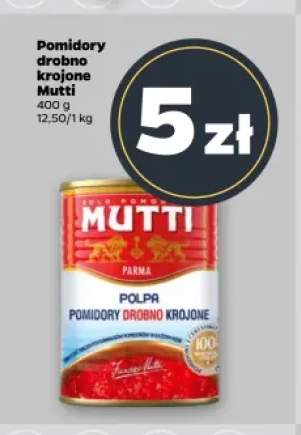 Pomidory drobno krojone Mutti
