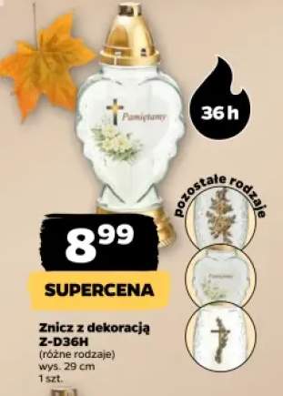 Znicz z dekoracją Z-D36H
