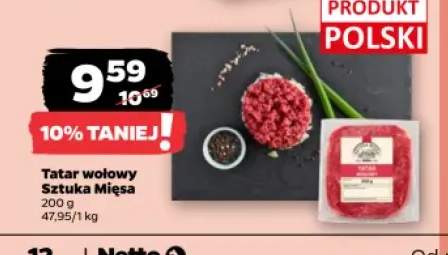 Tatar wołowy Sztuka Mięsa