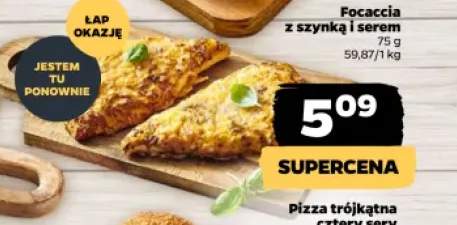 Pizza trójkątna cztery sery
