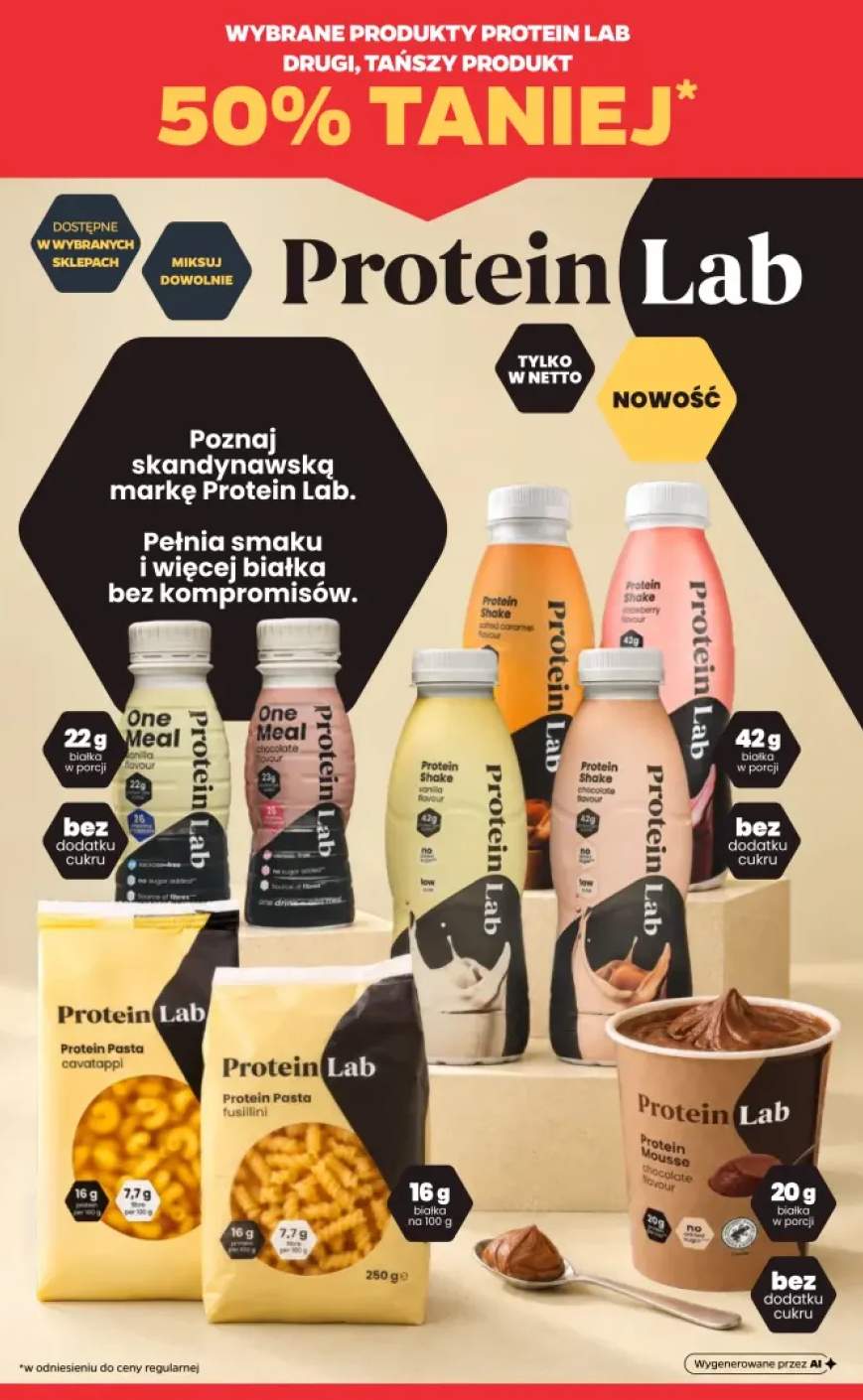 Produkty Protein Lab +9 wariantów