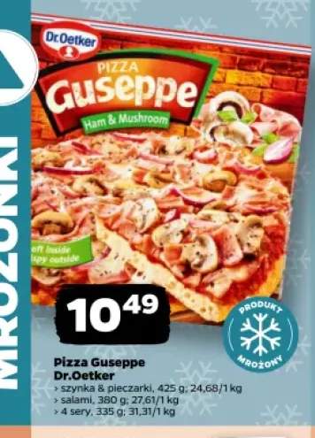 Pizza Guseppe szynka & pieczarki Dr.Oetker +2 warianty