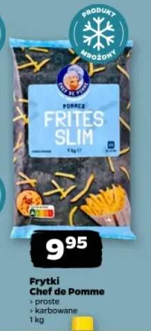 Frytki proste Chef de Pomme +1 wariant