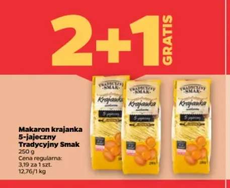 Makaron krajanka 5-jajeczny Tradycyjny Smak