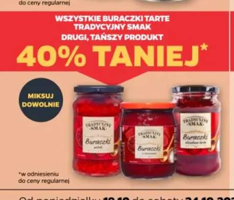 Buraczki tarte Tradycyjny Smak +3 warianty
