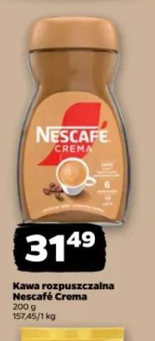Kawa rozpuszczalna Nescafé Crema