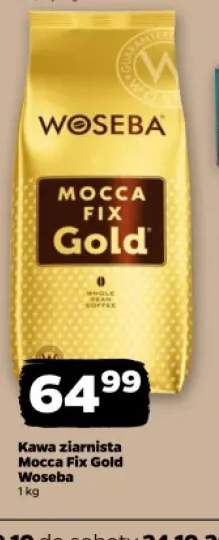 Kawa ziarnista Mocca Fix Gold Woseba