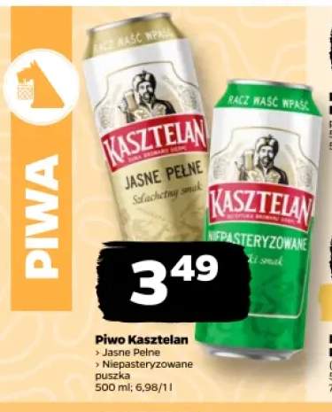Piwo Kasztelan +1 wariant