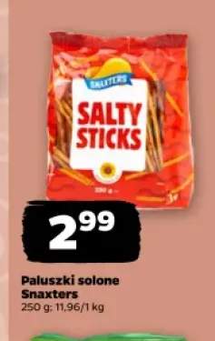 Paluszki solone Snaxters