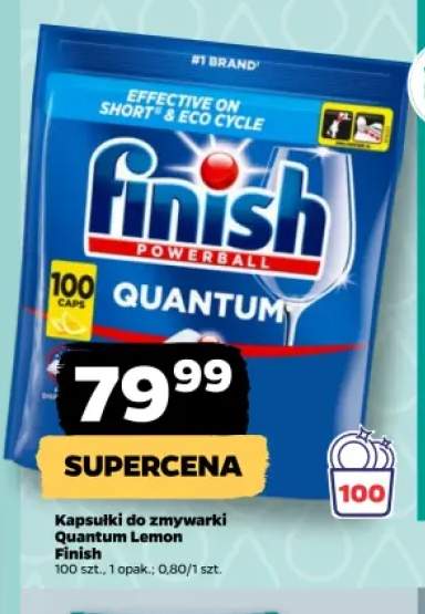 Kapsułki do zmywarki Quantum Lemon Finish