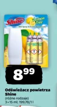 Odświeżacz powietrza Shine 3-pak