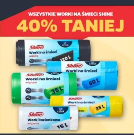 Worki na śmieci Shine