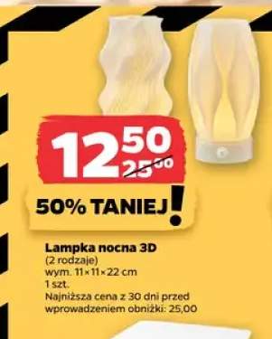 Lampka nocna 3D