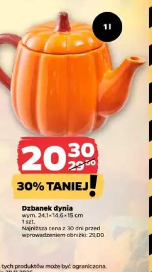 Dzbanek dynia 1 l