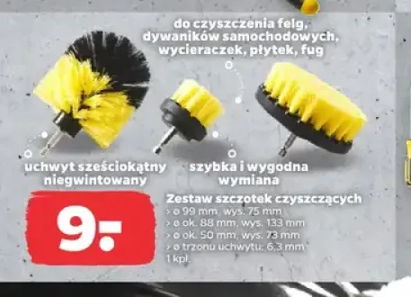 Zestaw szczotek czyszczących Techliner