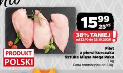 Filet z piersi kurczaka Sztuka Mięsa Mega Paka