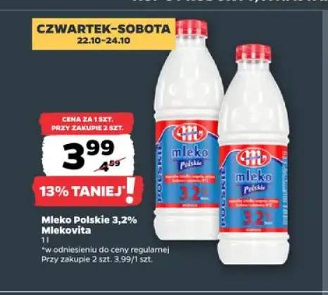 Mleko Polskie Mlekovita 3,2%