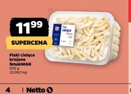 Flaki cielęce krojone SmakMAK