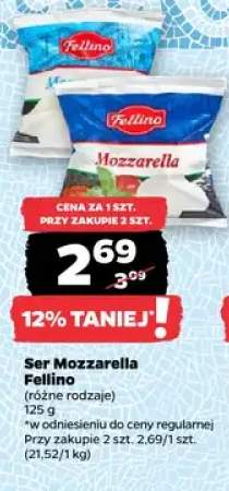 Ser mozzarella Fellino