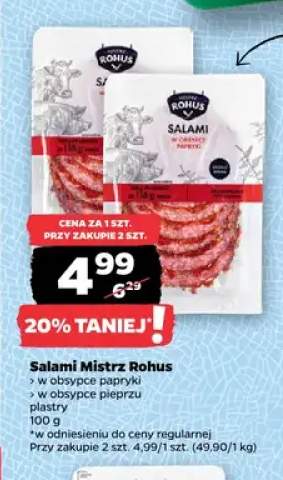 Salami w obsypce papryki Mistrz Rohus +1 wariant