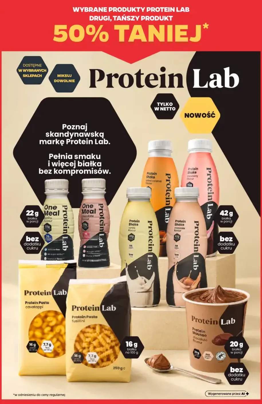 Produkty Protein Lab +9 wariantów