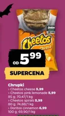 Chrupki Cheetos cheese +3 warianty