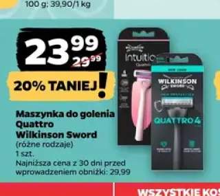 Maszynka do golenia Quattro Wilkinson Sword