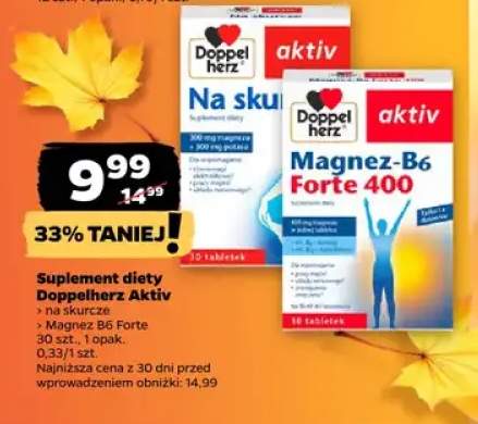 Suplement diety Doppelherz aktiv na skurcze +1 wariant