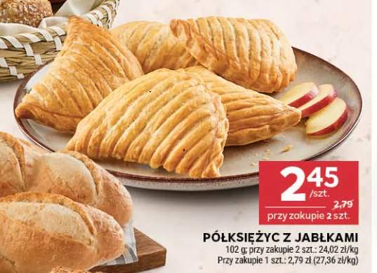 ciastko z jabłkiem
