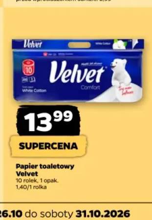Papier toaletowy Velvet