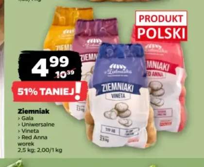 Ziemniaki Gala Z Zieleniaka +3 warianty