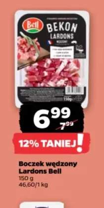 Boczek wędzony Lardons Bell