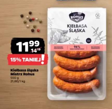Kiełbasa śląska Mistrz Rohus