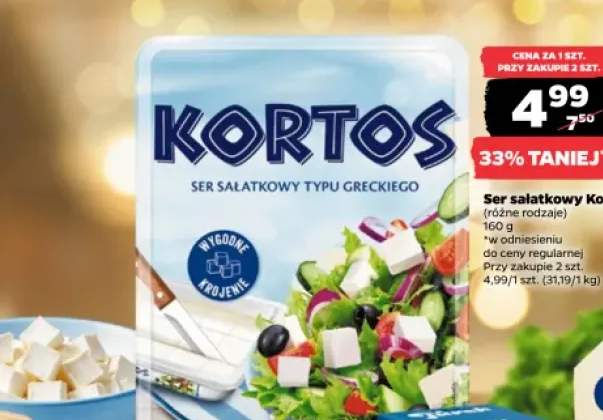 Ser sałatkowy Kortos