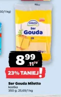 Ser gouda w kostce Miletto