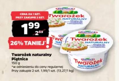 Twarożek naturalny Piątnica