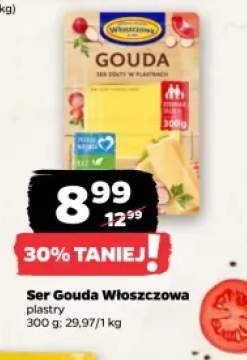 Ser gouda w plastrach Włoszczowa